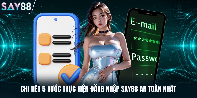 Chi tiết 5 bước thực hiện đăng nhập Say88 an toàn nhất