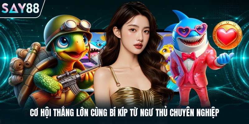 Cơ hội thắng lớn cùng bí kíp từ ngư thủ chuyên nghiệp