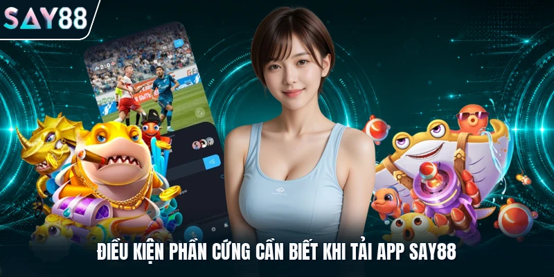 Điều kiện phần cứng cần biết khi tải app Say88